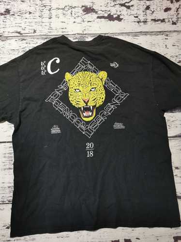 Crooked Tongues oversized football jersey in black