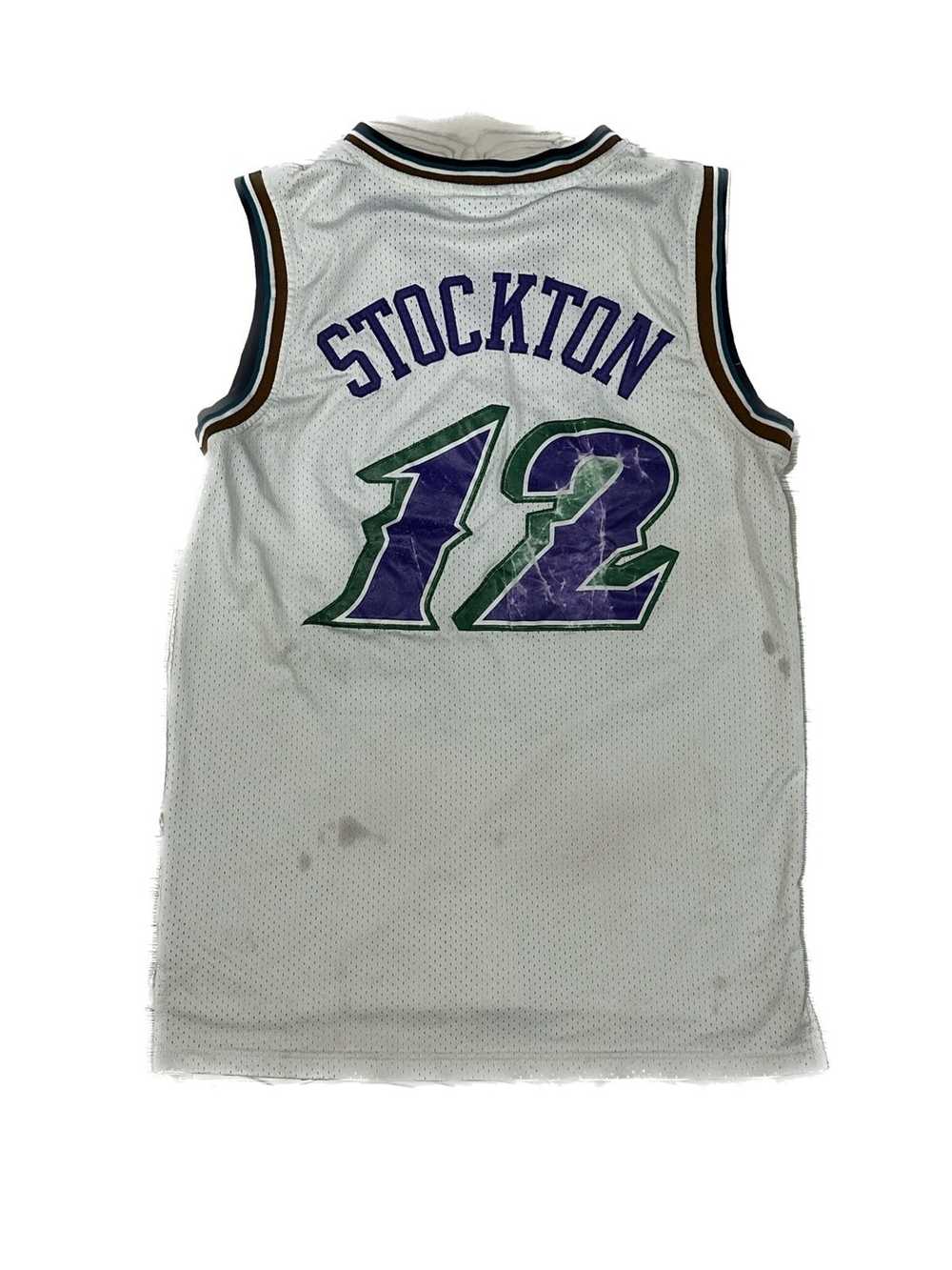 Adidas × NBA John Stockton Hardwood Classic Jersey - image 2