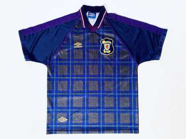 Scotland 1998/00 buy Home Soccer Jersey Large Umbro Football Camiseta Futbol Vintage