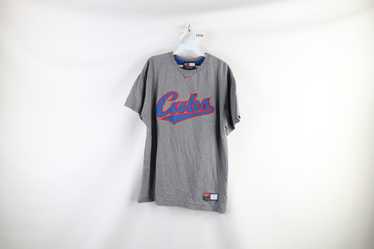 Nike MLB Cubs Kris Bryant 17 Shirt XL Dri Fit Blue Red Swoosh