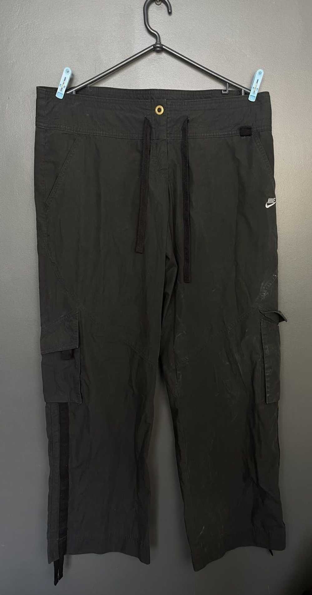 Nike Y2K Nike Sportswear Olive Green Baggy Track pants Large, Grailed