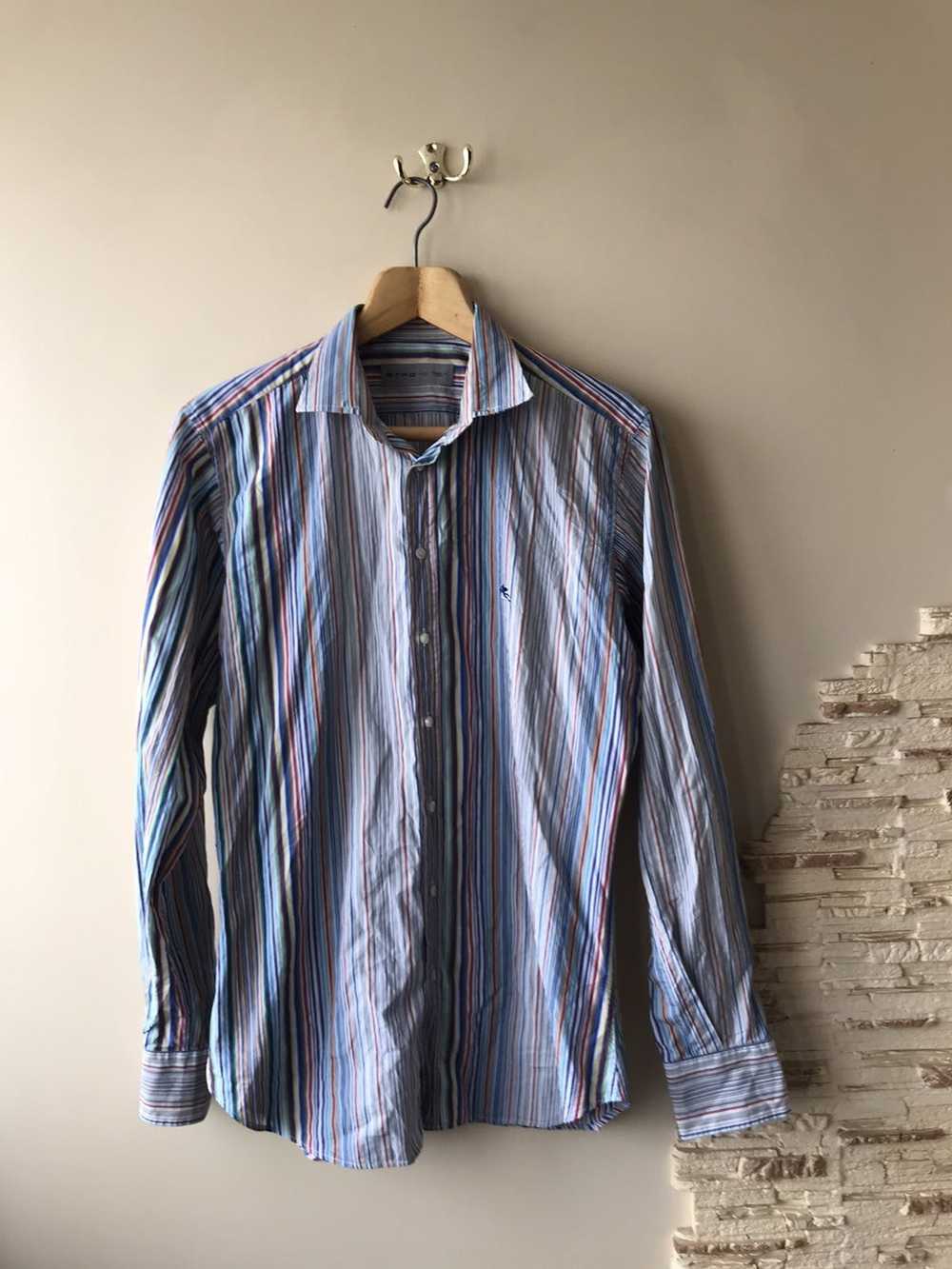 Etro ETRO Shirt Button Up Long Sleeve Paisley Pri… - image 1