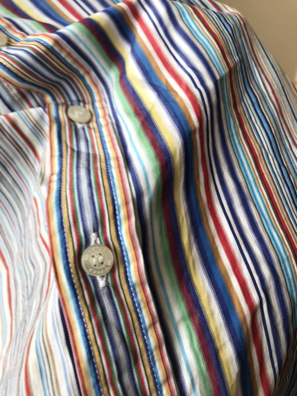 Etro ETRO Shirt Button Up Long Sleeve Paisley Pri… - image 4