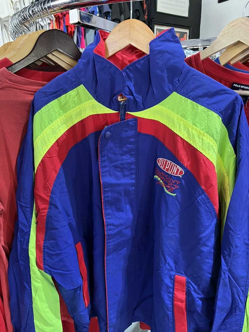 NASCAR × Vintage × Windbreaker Vintage Nascar Mul… - image 3