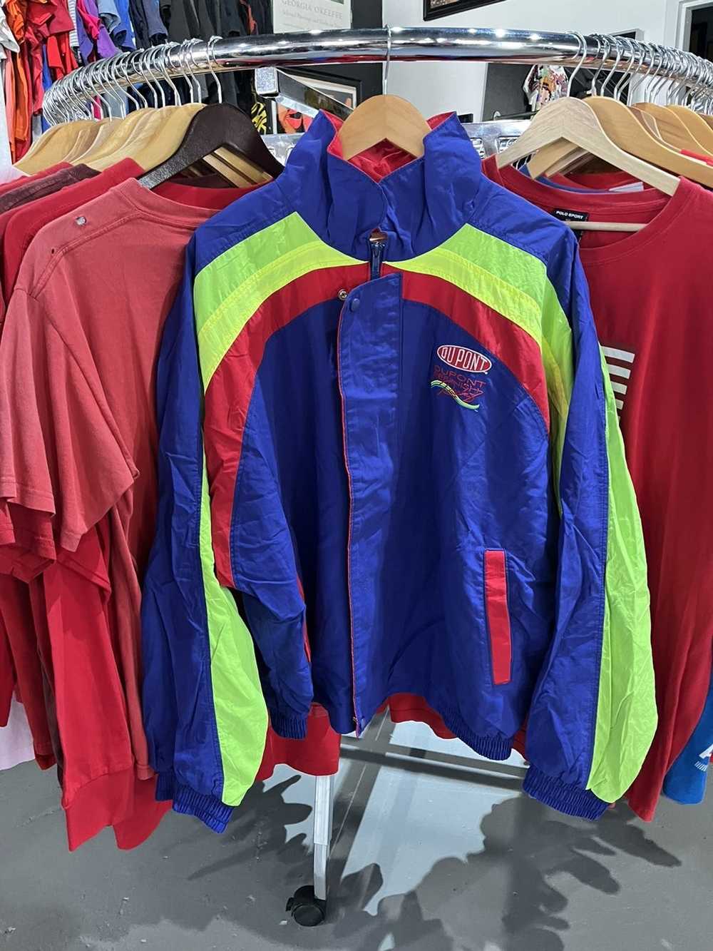 NASCAR × Vintage × Windbreaker Vintage Nascar Mul… - image 4