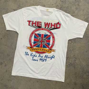 Screen Stars Vintage The Who 1989 Tour Band Tee - image 1