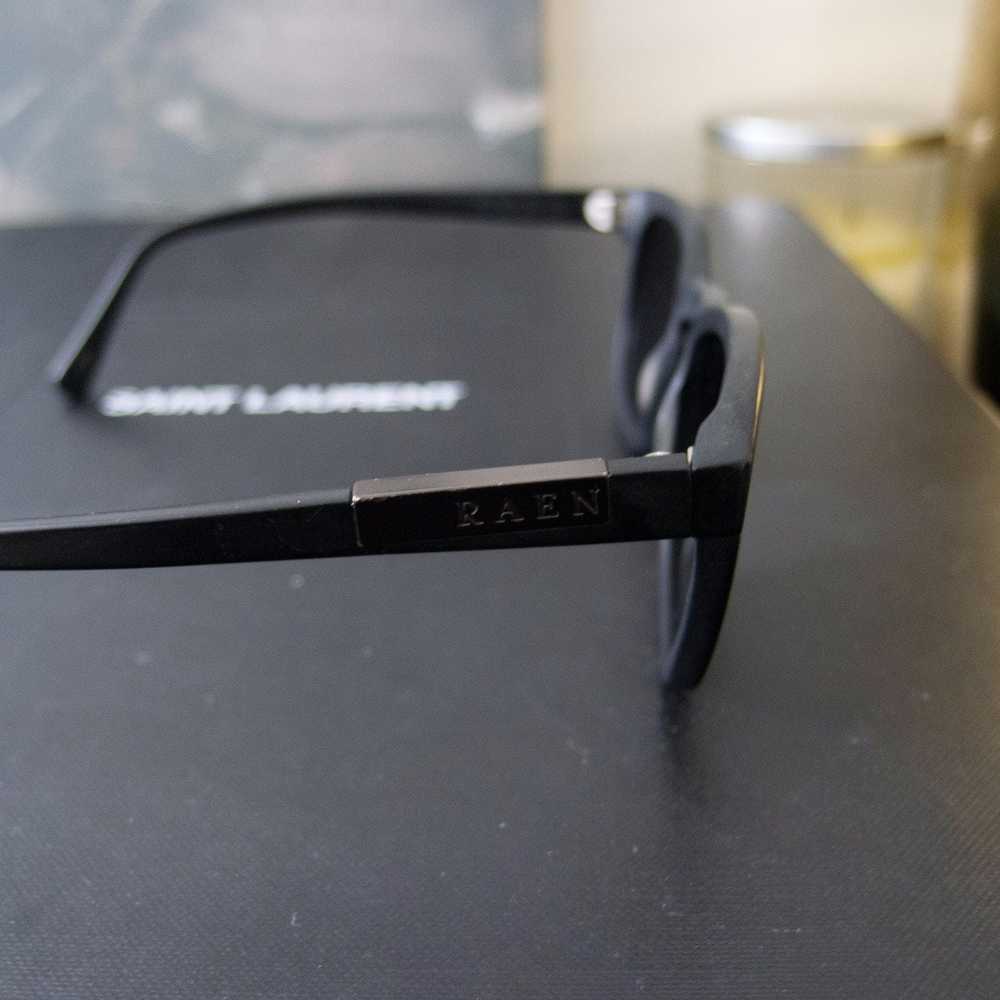 Designer Raen Matte Black Polarized Sunglasses - image 3