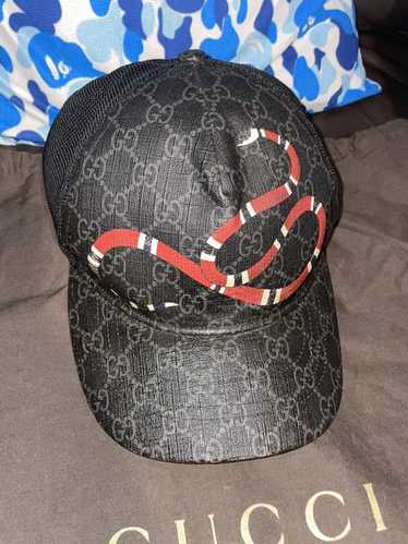 Gucci Gucci King snake cap GG 2020 Black Anthracit