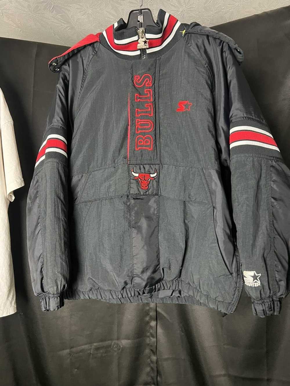 Vintage Chicago Bulls Starter Reversible Jacket Large / XLarge – dla dushy