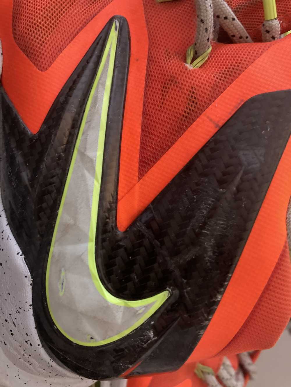 Nike Lebron X (10) P.S. Elite Total Crimson Size … - image 8