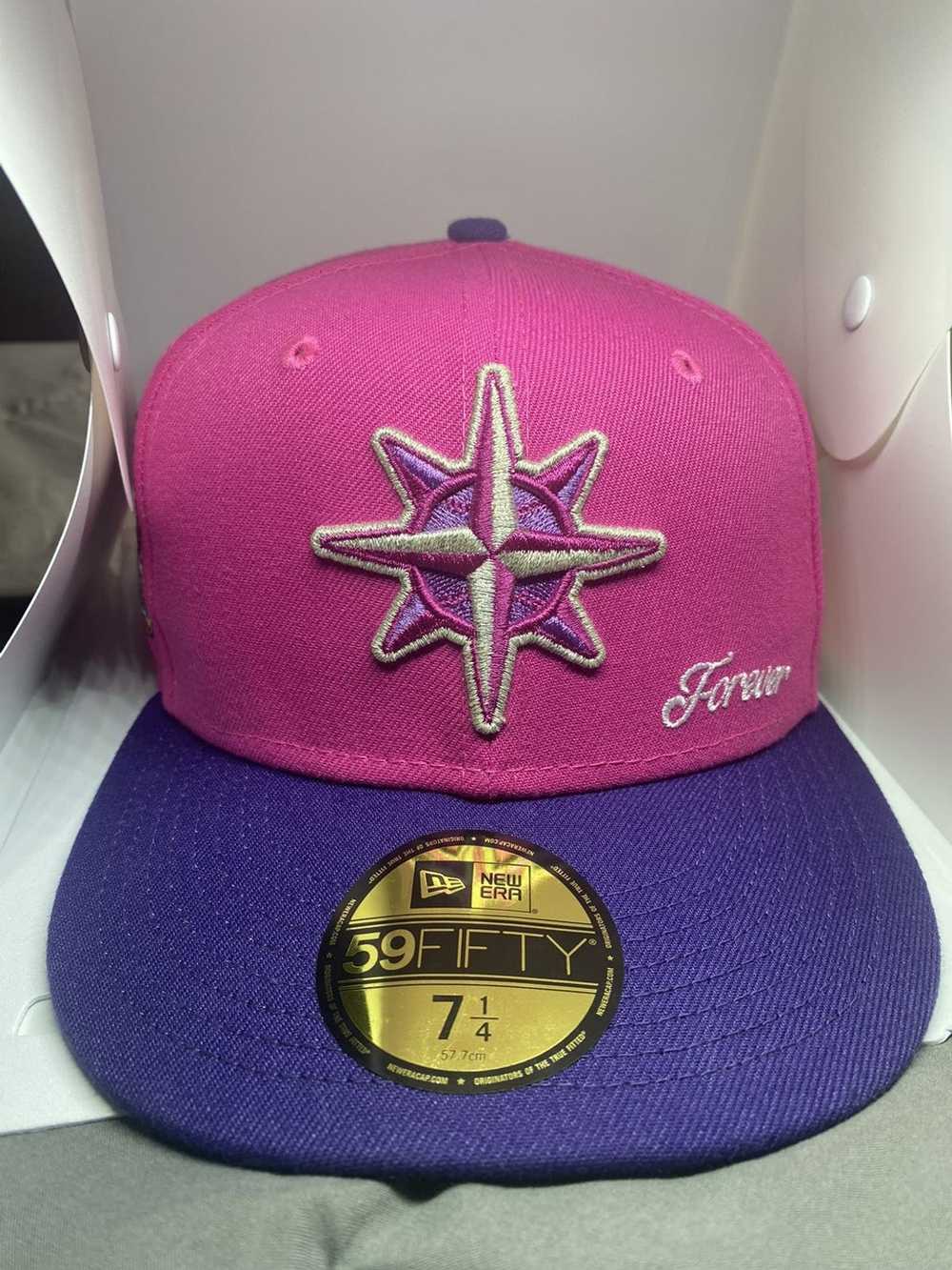 New Era 59FIFTY Jae Tips Forever Baltimore Ravens 2000 Pro Bowl Hat - Lavender, Light Blue Lavender/Light Blue / 7 1/8