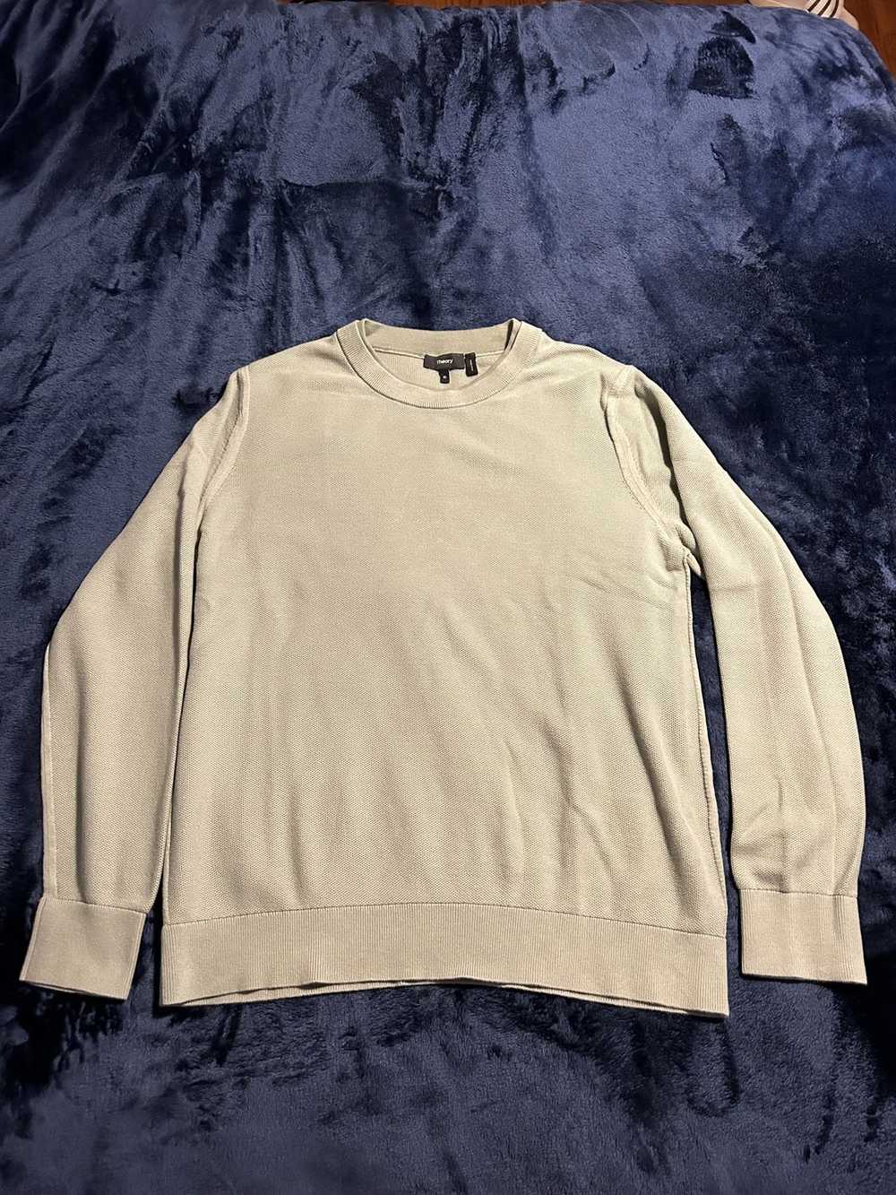 Theory Theory Seafoam Green Longsleeve Crewneck - image 1