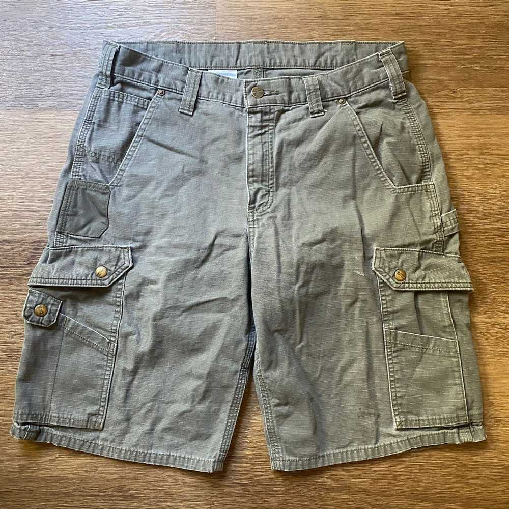 Carhartt Vintage mens carhartt cargo shorts size … - image 1
