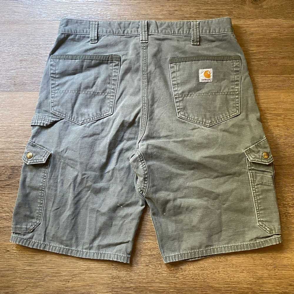 Carhartt Vintage mens carhartt cargo shorts size … - image 2
