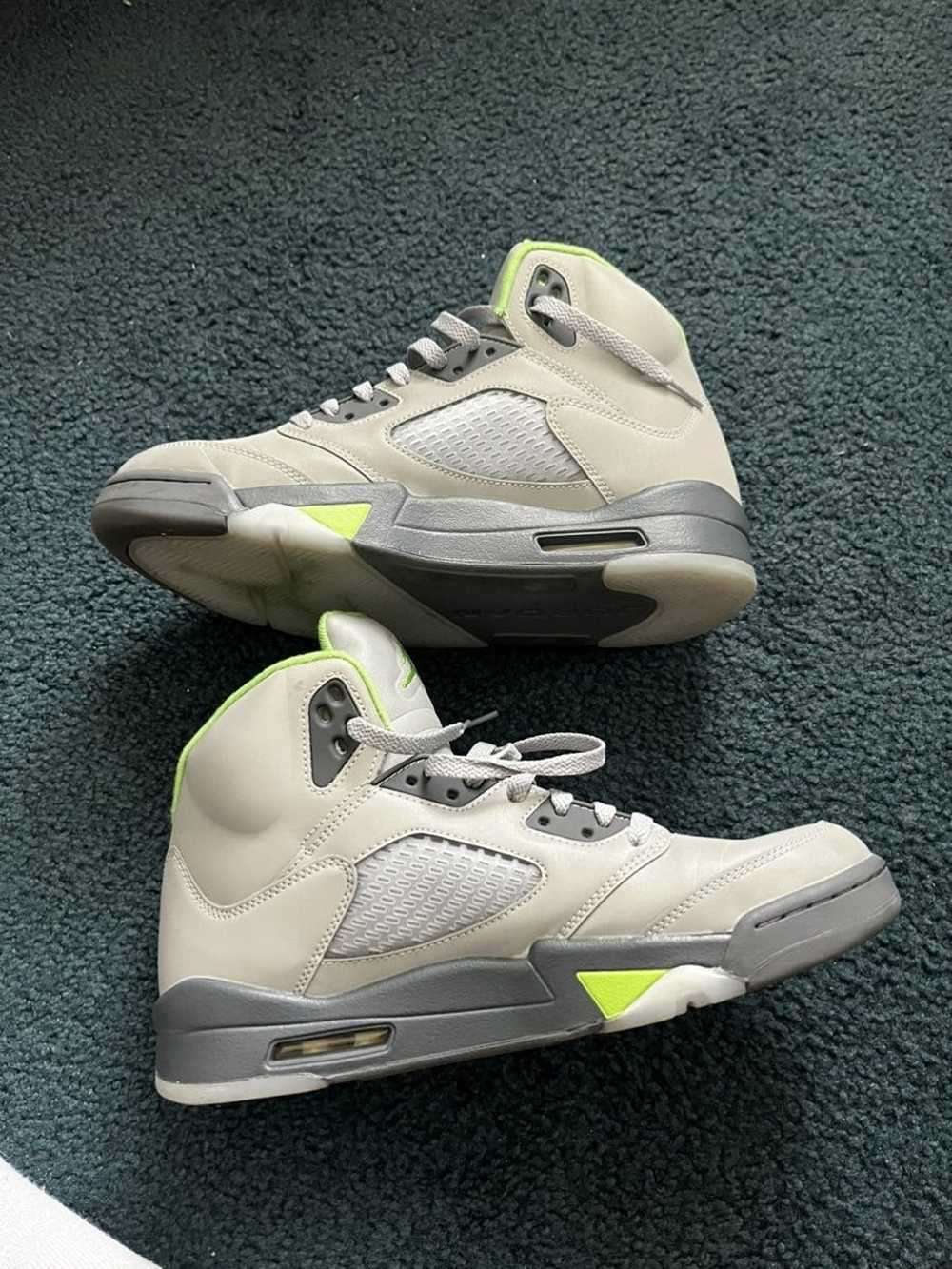 Jordan Brand × Nike jordan 5 green bean - image 2