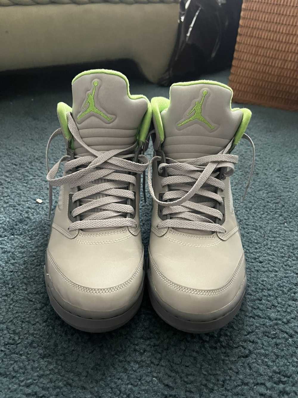 Jordan Brand × Nike jordan 5 green bean - image 3