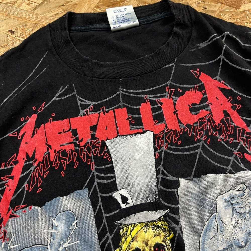Band Tees × Metallica × Vintage METALLICA 1992 BR… - image 5