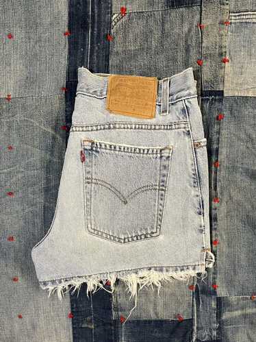 Levi's × Vintage Vintage Levi’s faded denim shorts