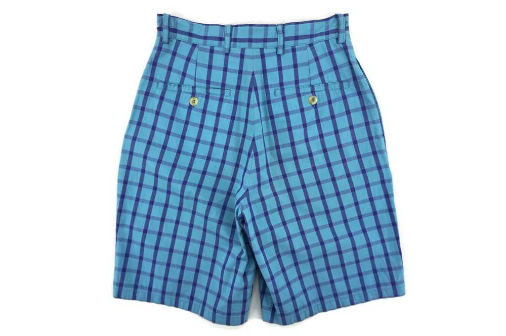 Saint James Plaid Checkered Sailor Shorts Made in… - image 2
