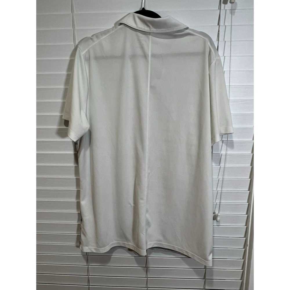 Nike Nike White and Gray Polo Shirt - Size XL - image 3