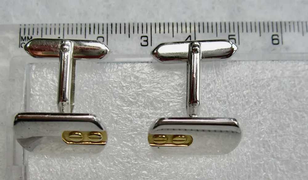 Victor Mayer Sterling Silver & Gold Accent Screw … - image 7