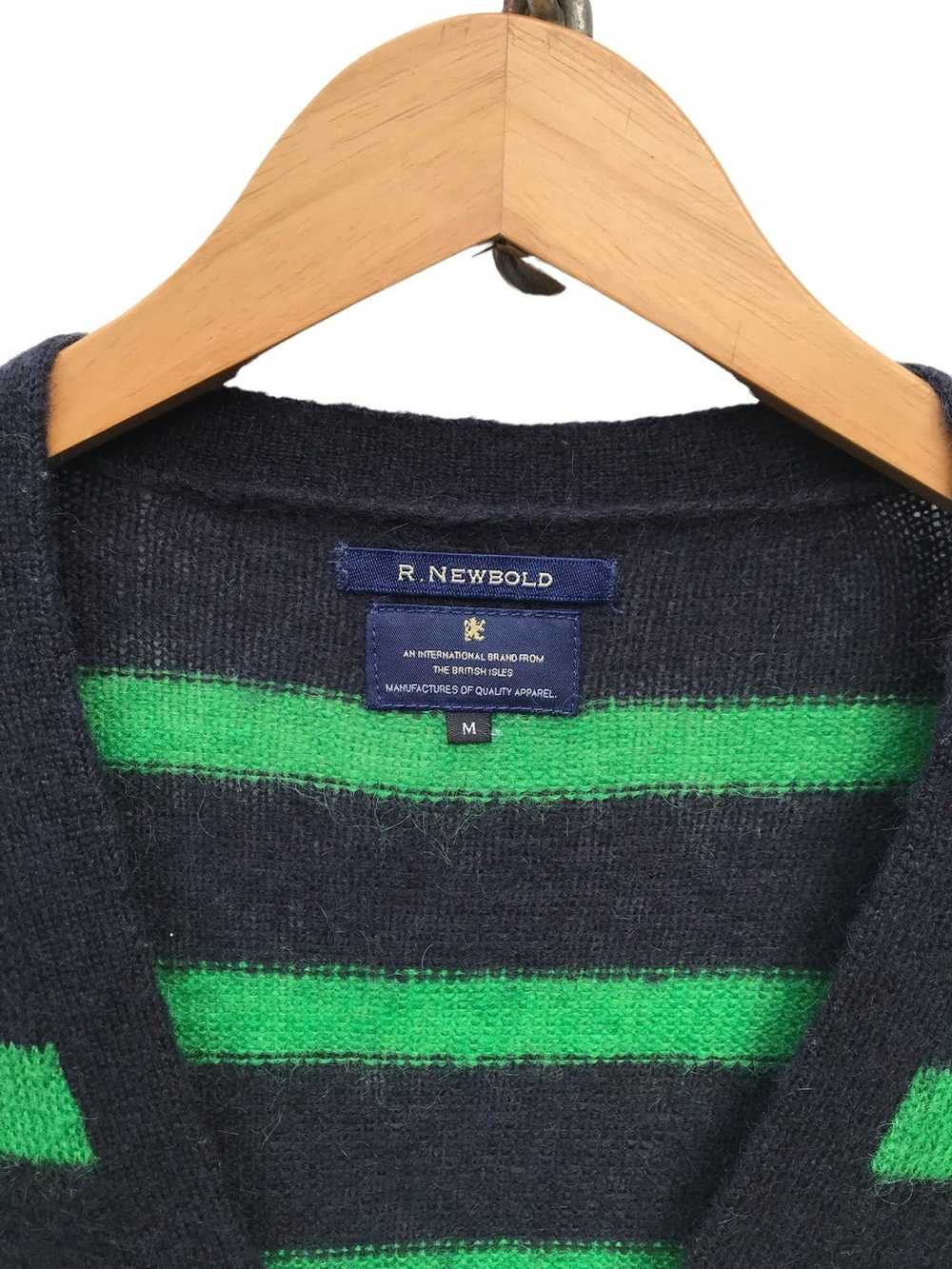 R.Newbold R Newbold Paul Smith Stripe Cardigan Sw… - image 2