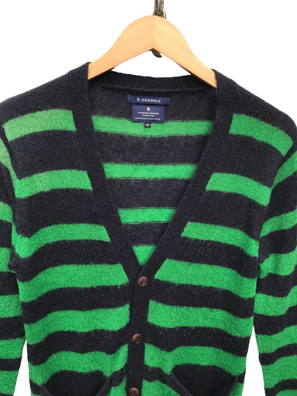 R.Newbold R Newbold Paul Smith Stripe Cardigan Sw… - image 3