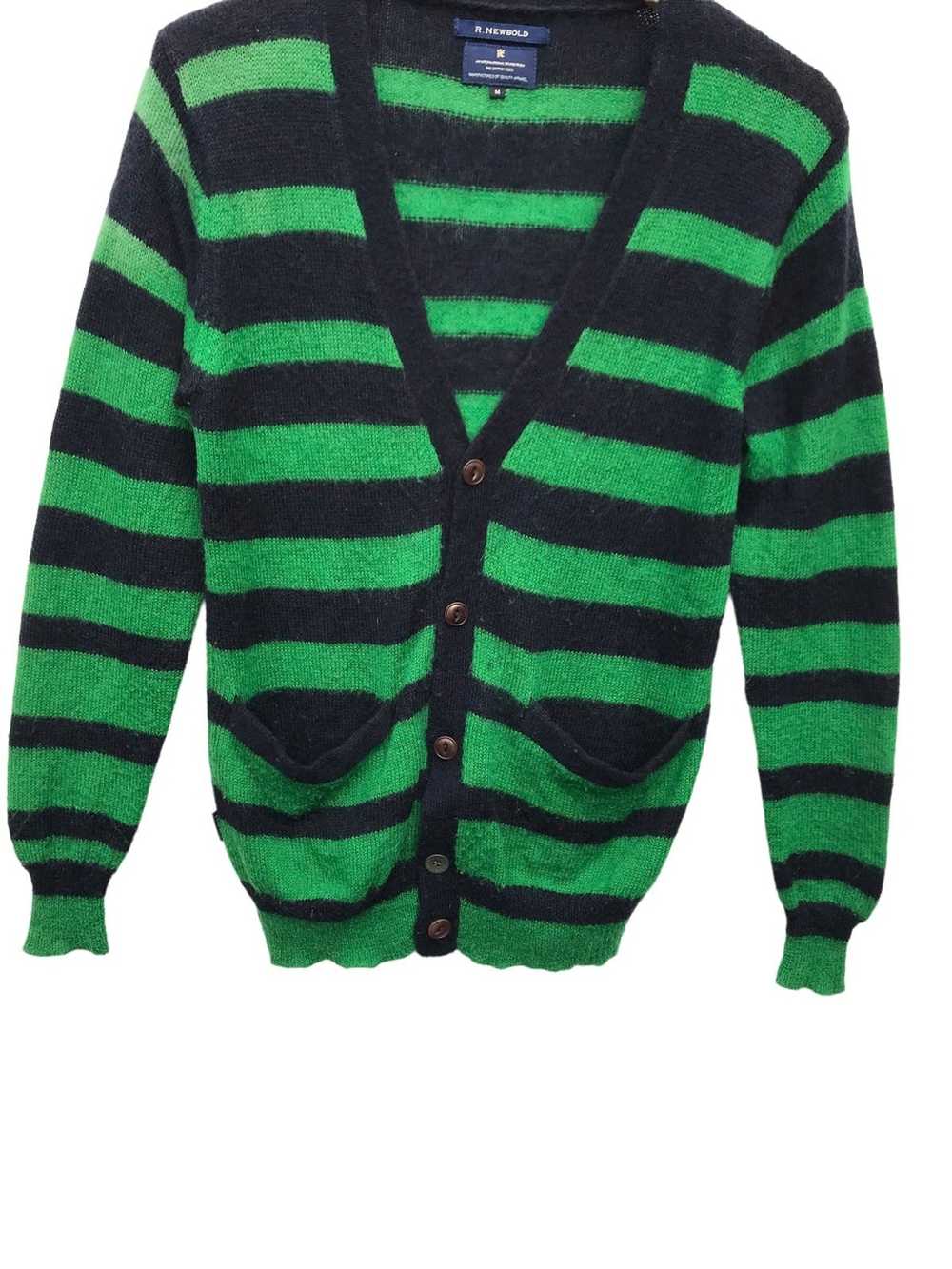 R.Newbold R Newbold Paul Smith Stripe Cardigan Sw… - image 4