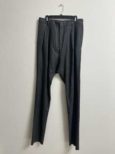 Givenchy GIVENCHY Drop Crotch 100% WOOL Trousers - image 1