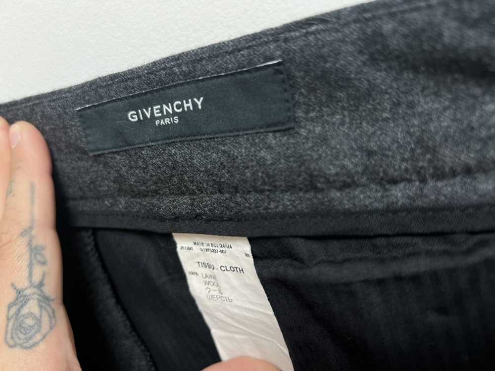 Givenchy GIVENCHY Drop Crotch 100% WOOL Trousers - image 5