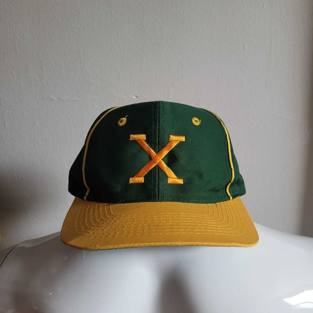 Vintage Vtg Amapro OS Malcolm X Oakland Athletics… - image 1