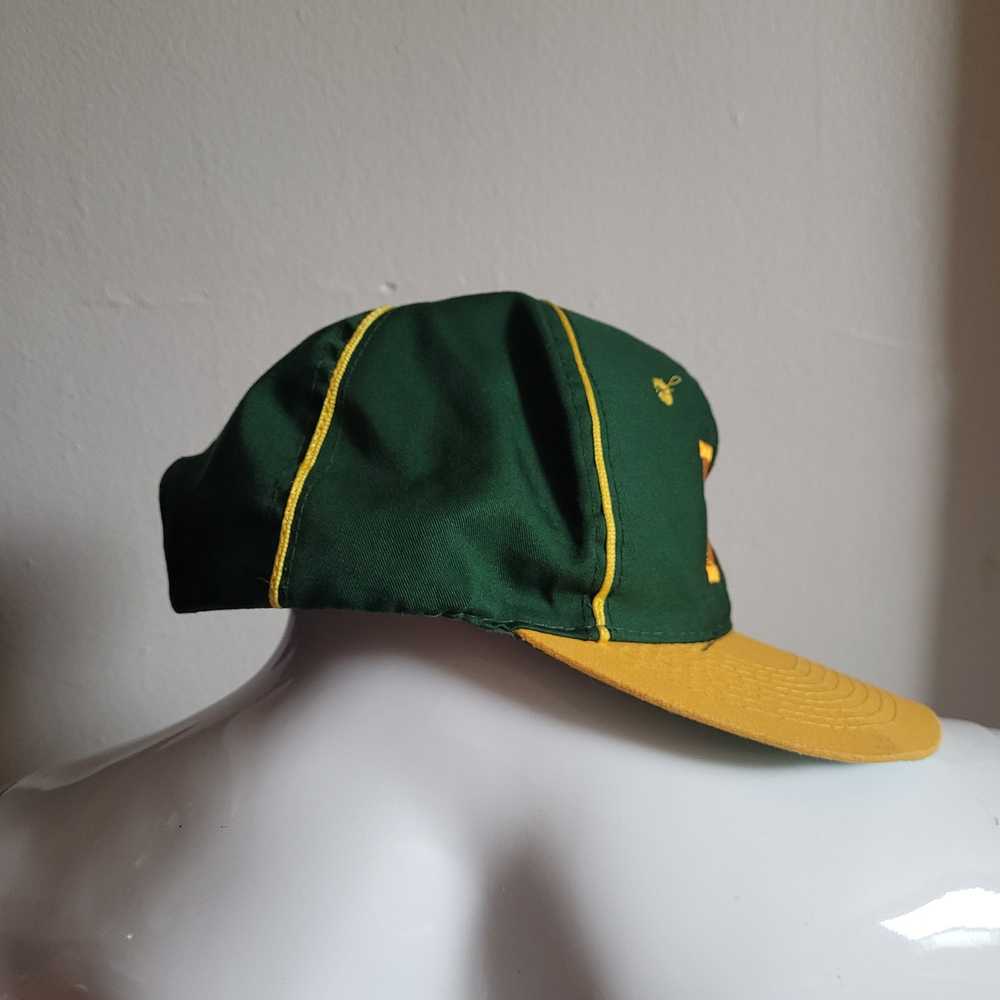 Vintage Vtg Amapro OS Malcolm X Oakland Athletics… - image 3