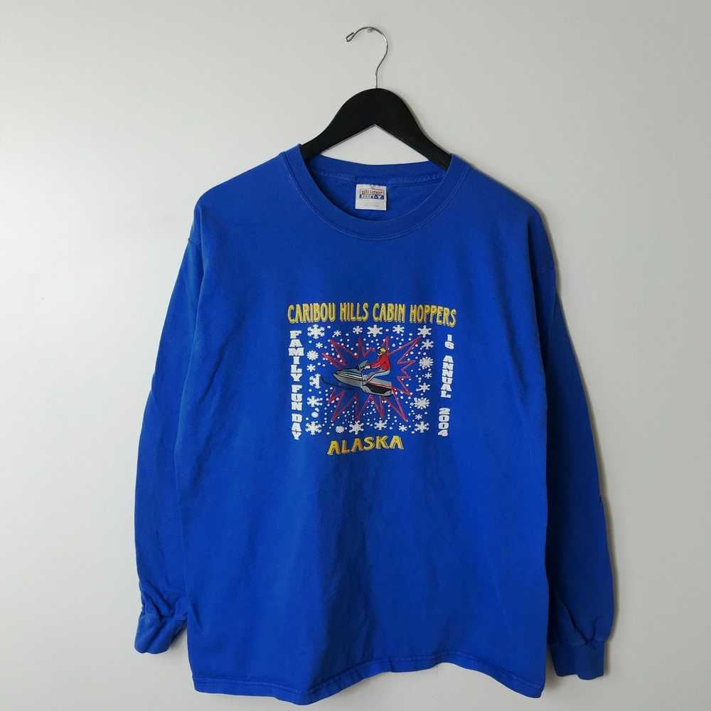 Hanes × Streetwear × Vintage Y2K Vintage Alaska C… - image 10