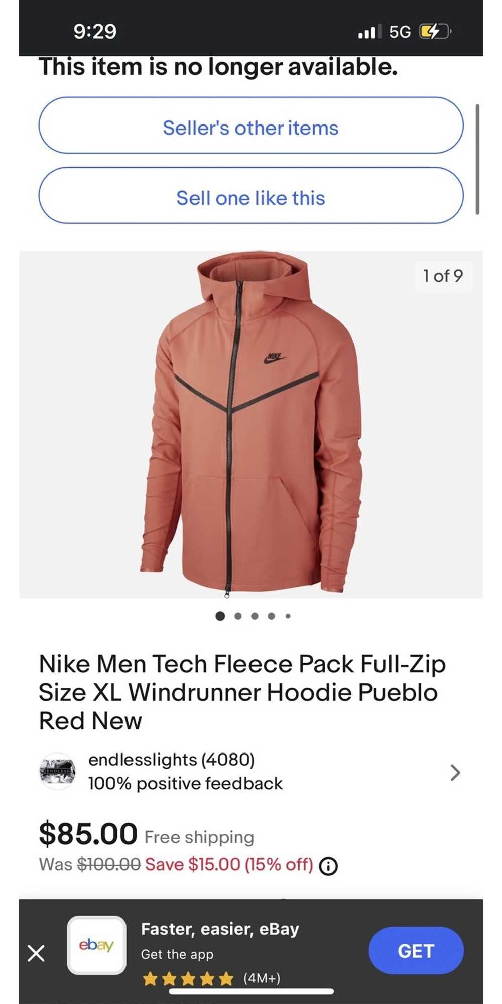 Nike Nike Men Tech Fleece Pack Full-Zip Windrunne… - image 7