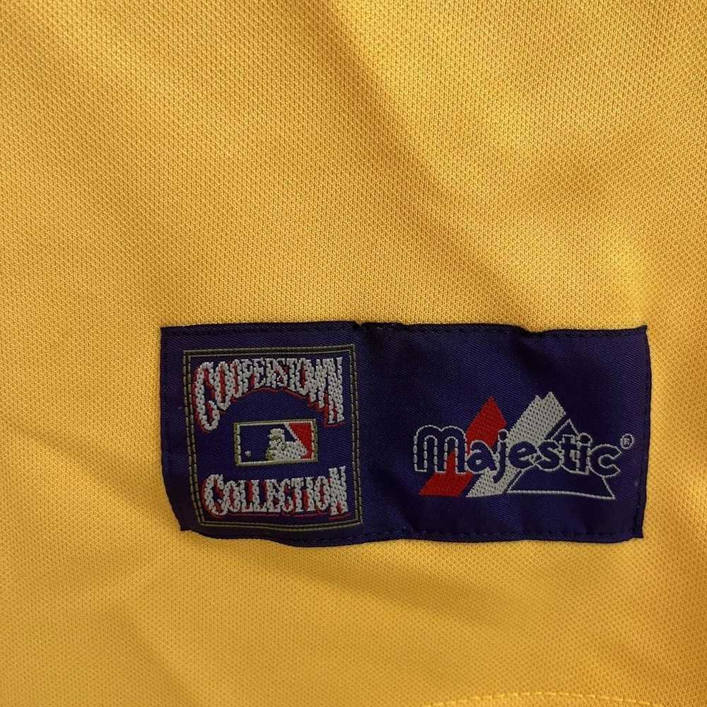 MLB Vintage Cooperstown Collection Oakland Jersey - image 4