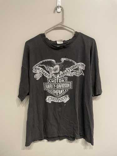 Harley Davidson × Vintage Vintage Distressed Harle