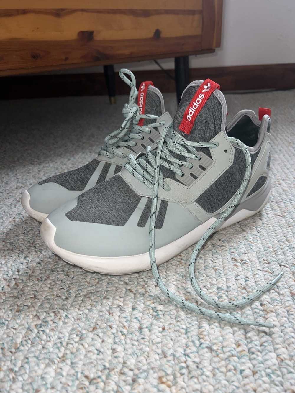 Adidas ADIDAS ORIGINALS TUBULAR RUNNER SHOES GREY - image 4