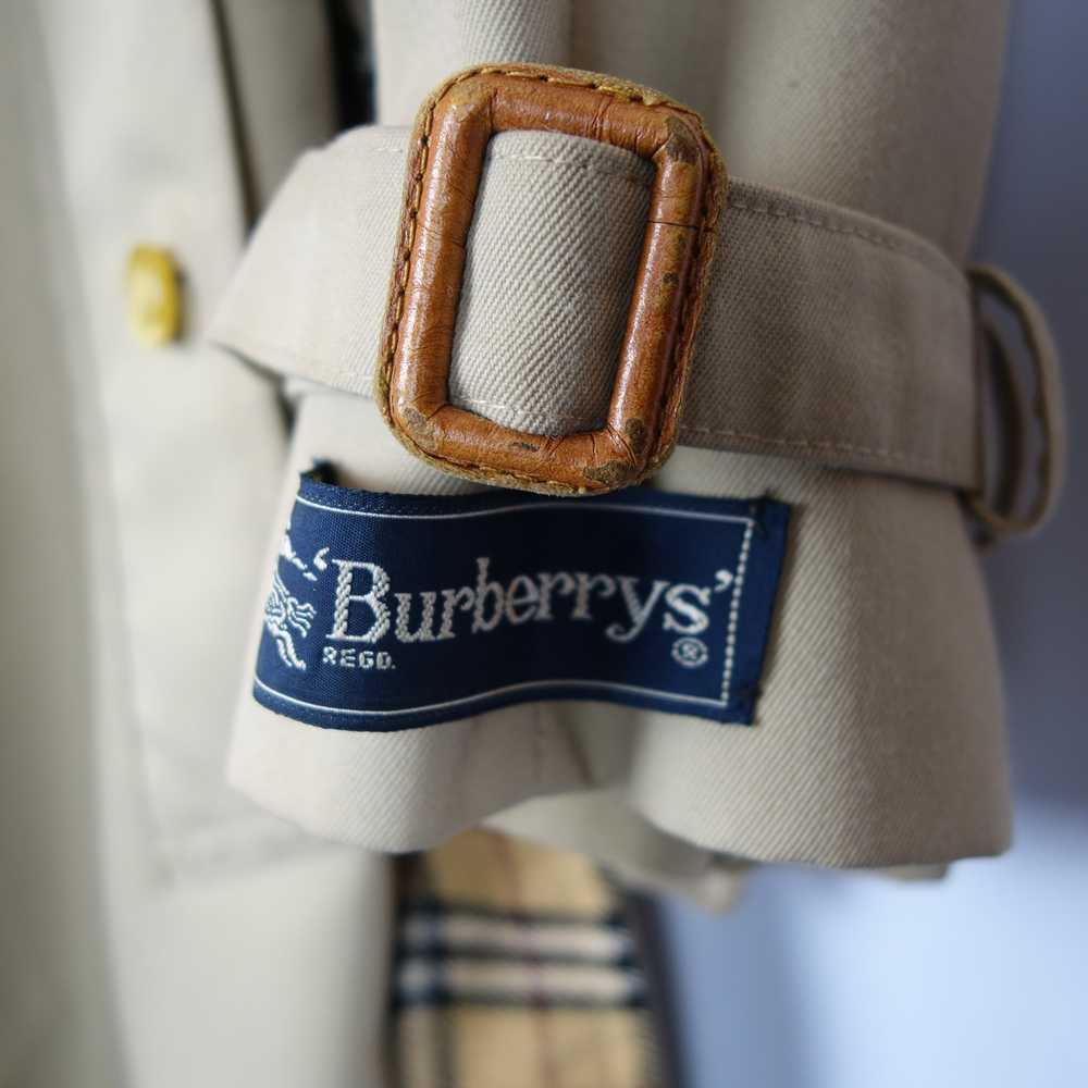 Burberry - Vintage Burberrys Richmond trench coat… - image 11