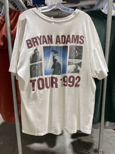 Band Tees × Hanes × Vintage 1992 Bryan Adams Tour - image 1