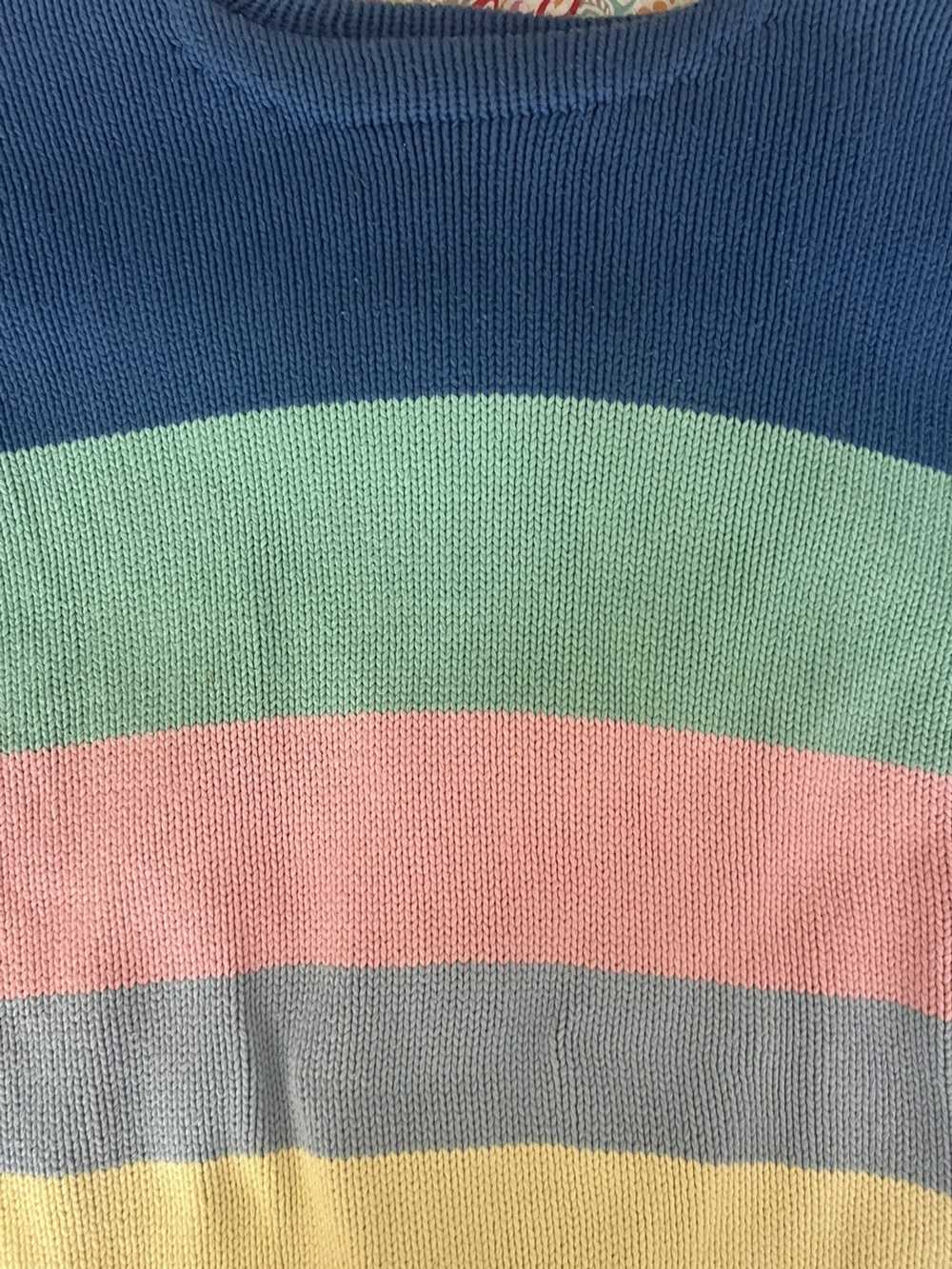 Polo Ralph Lauren Vintage Pastel Polo Sweater - image 4