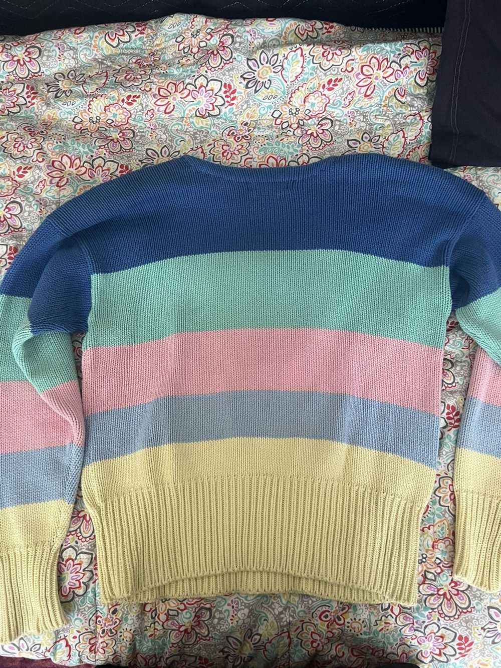 Polo Ralph Lauren Vintage Pastel Polo Sweater - image 6