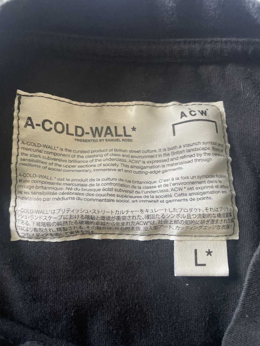 A Cold Wall A COLD WALL logo t shirt black - image 2