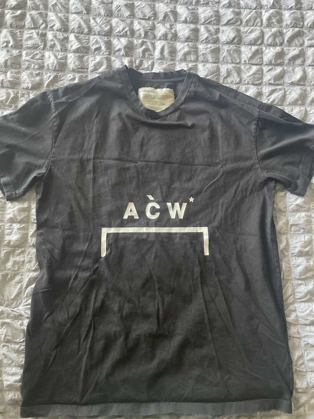 A Cold Wall A COLD WALL logo t shirt black - image 4