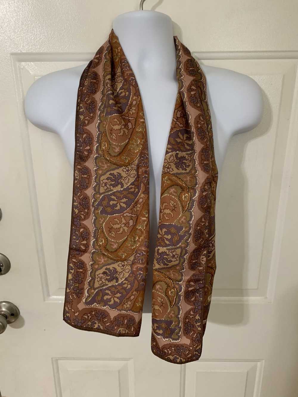 Liberty Of London × Vintage All Silk Paisley Scarf - image 1