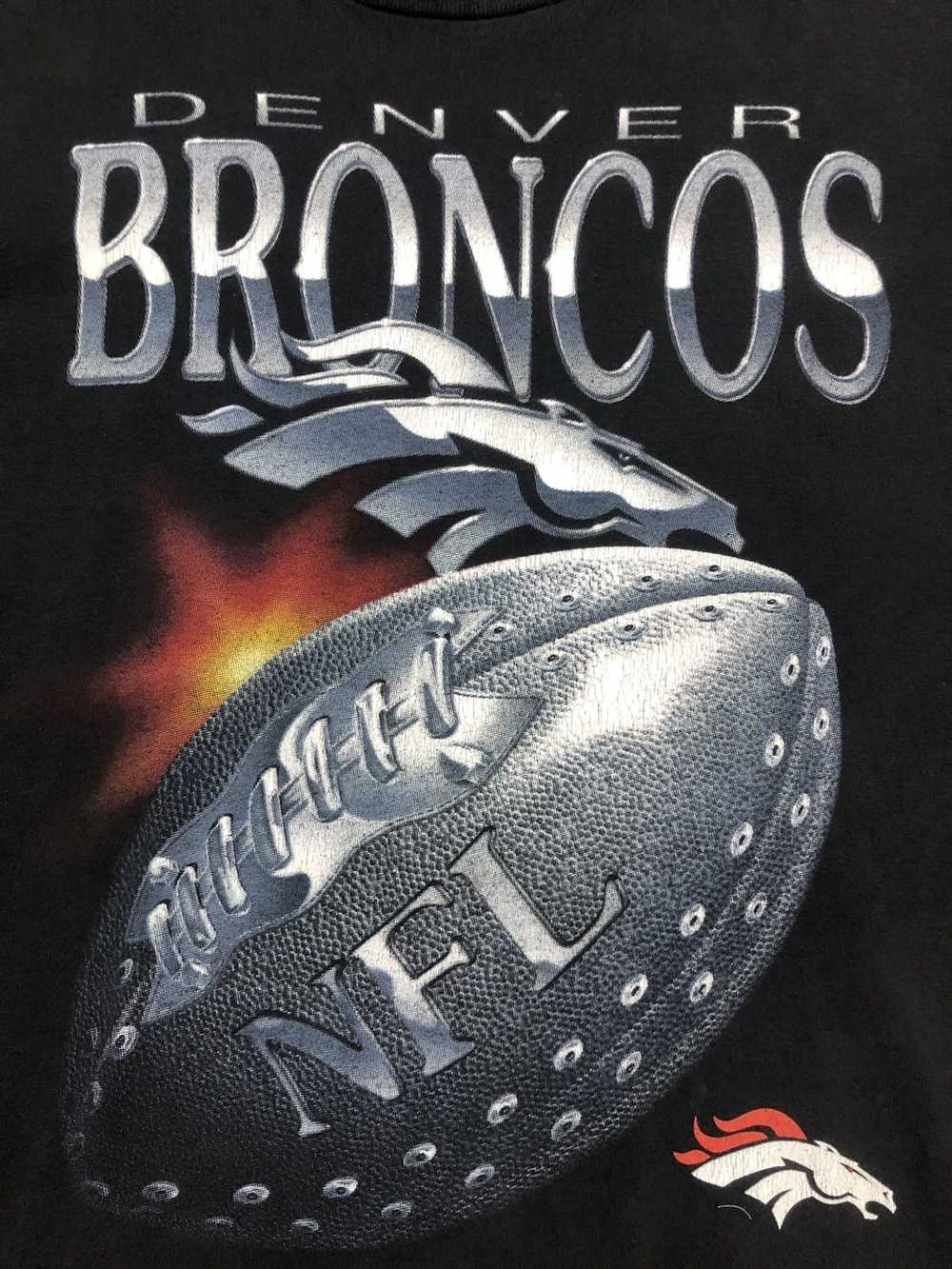 NFL × Rap Tees × Vintage Vintage Denver Broncos R… - image 2