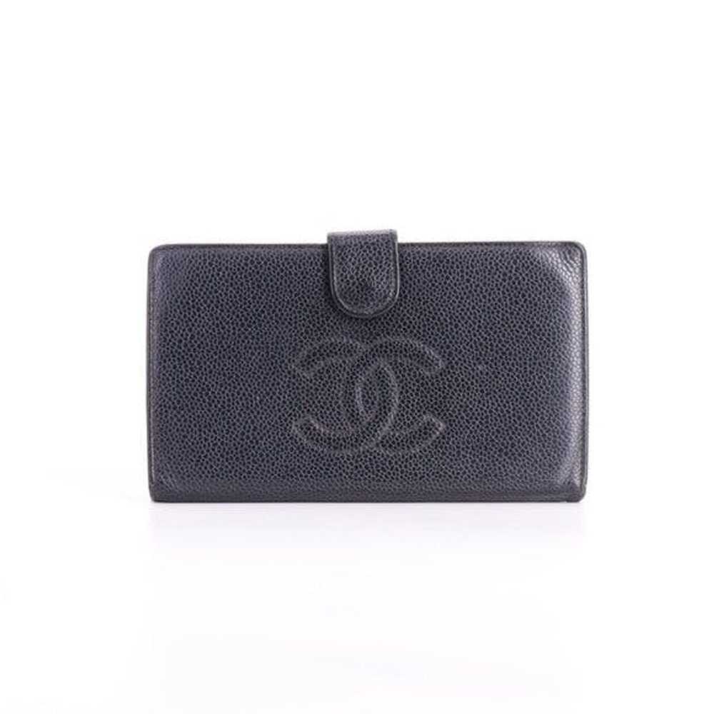 Chanel Chanel Continental Wallet in Black Caviar … - image 2