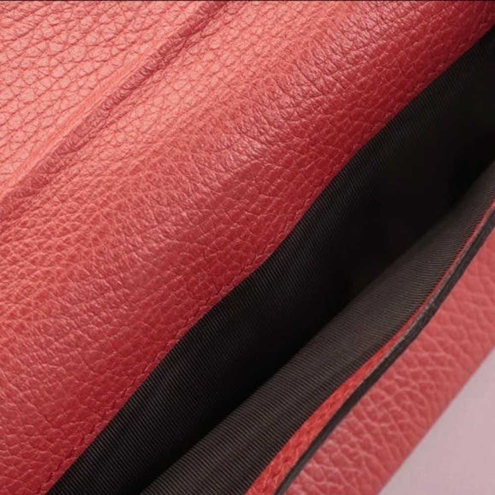Gucci Gucci Charmy Red Leather Wallet - image 7