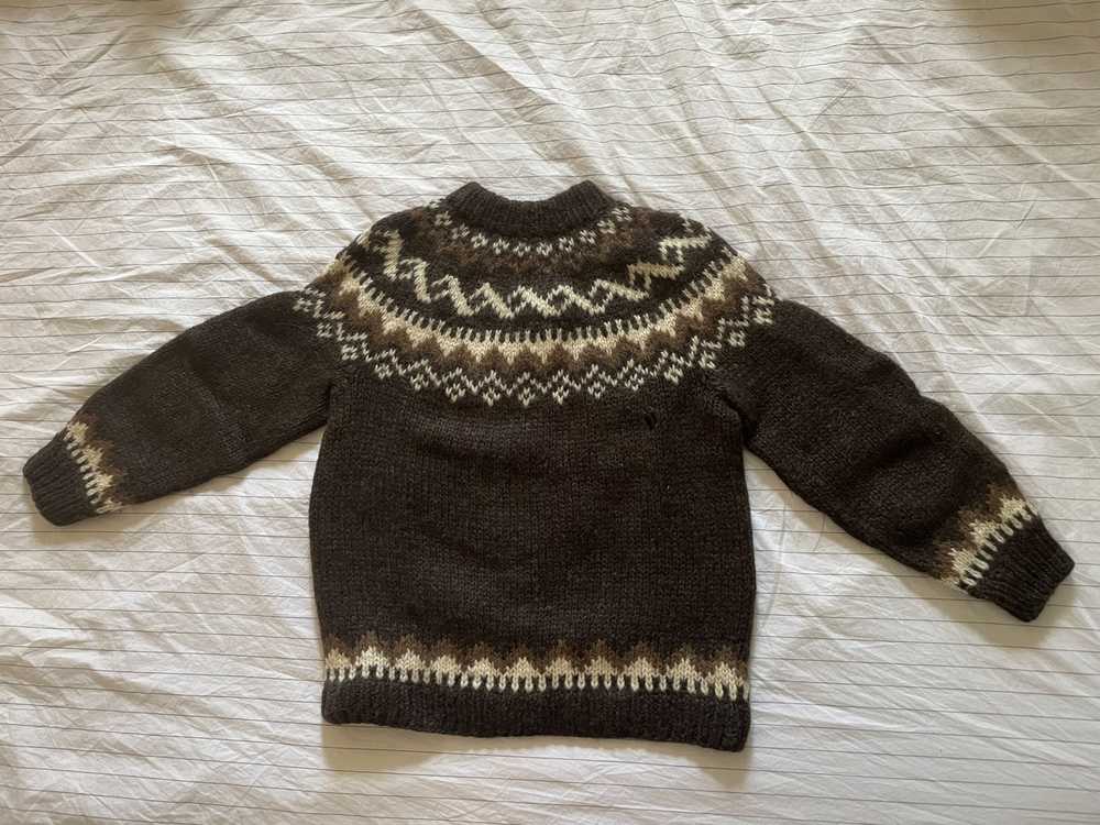 Vintage Icelandic Wool Sweater - image 2