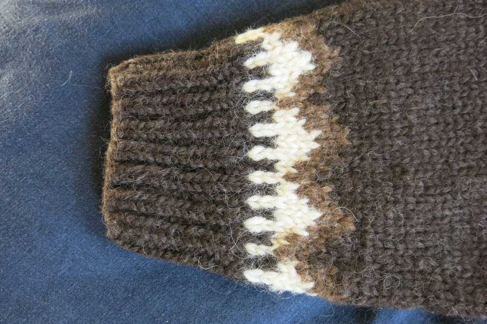 Vintage Icelandic Wool Sweater - image 6