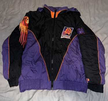 Phoenix Suns Pro Player Vintage Windbreaker Jacket Mens Sz XL Big Logo 90s  NBA